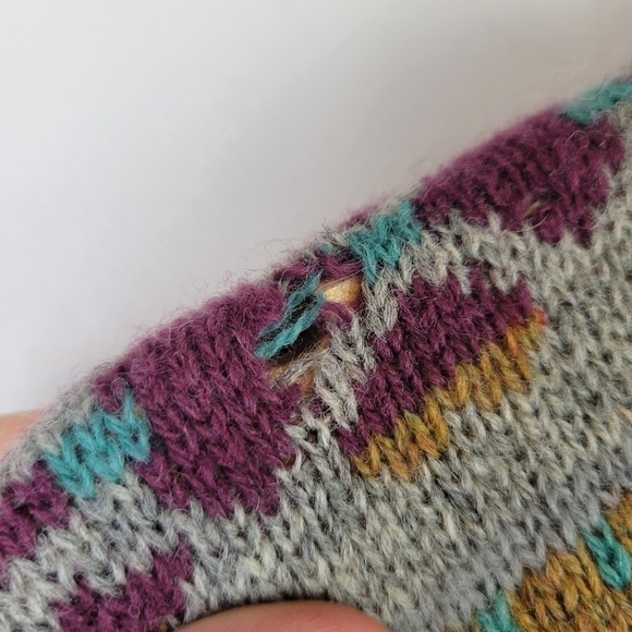 VINTAGE McGregor Shetland Wool Sweater XL - Picture 6 of 13